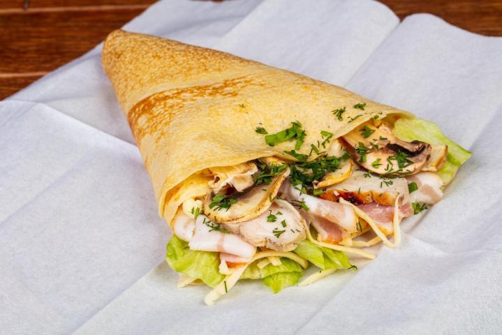 Des crêpes faites maison à déguster sur notre terrasse, chez vous ou au bureau